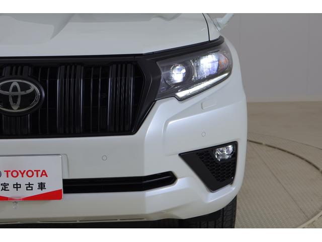 ランドクルーザープラド TX Lパッケージ マットブラックエディション 4WD サンルーフ 衝突被害軽減ブレーキ 純正9型ナビ 地デジTV バックカメラ レーダークルーズ 車線逸脱警報 オートハイビーム 本革 シートヒーター&クール クリアランスソナー 前後ドラレコ ワンオーナー(52枚目)