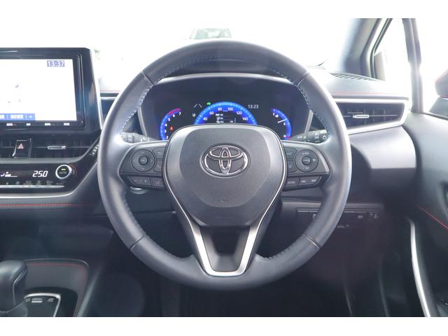 カローラスポーツ ハイブリッドＧ　Ｚ　衝突被害軽減ブレーキ　純正９インチナビ　地デジＴＶ　バックカメラ　スマートキー　ＥＴＣ　レーダークルーズ　車線逸脱警報　オートハイビーム　Ｂｌｕｅｔｏｏｔｈ接続　ＬＥＤヘッドライト　純正１８インチＡＷ　横滑り防止装置（13枚目）