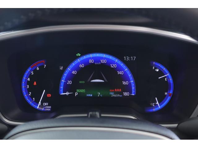 カローラスポーツ ハイブリッドＧ　Ｚ　衝突被害軽減ブレーキ　純正９インチナビ　地デジＴＶ　バックカメラ　スマートキー　ＥＴＣ　レーダークルーズ　車線逸脱警報　オートハイビーム　Ｂｌｕｅｔｏｏｔｈ接続　ＬＥＤヘッドライト　純正１８インチＡＷ　横滑り防止装置（16枚目）