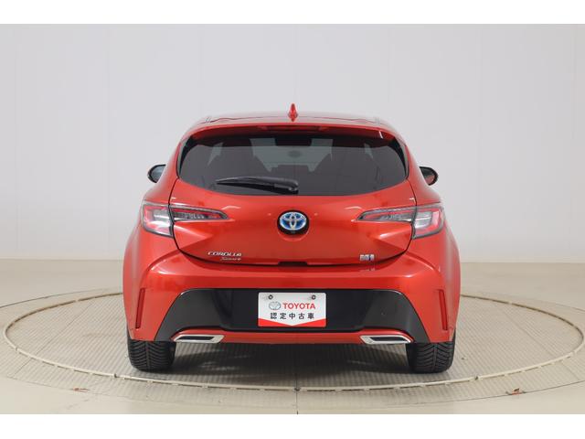 カローラスポーツ ハイブリッドＧ　Ｚ　衝突被害軽減ブレーキ　純正９インチナビ　地デジＴＶ　バックカメラ　スマートキー　ＥＴＣ　レーダークルーズ　車線逸脱警報　オートハイビーム　Ｂｌｕｅｔｏｏｔｈ接続　ＬＥＤヘッドライト　純正１８インチＡＷ　横滑り防止装置（40枚目）