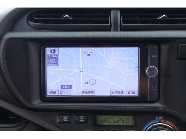 アクア G 純正SDナビ 地デジTV スマートキー ETC 電動格納ミラー Bluetooth接続 純正アルミ 横滑り防止装置 ワンオーナー(14枚目)