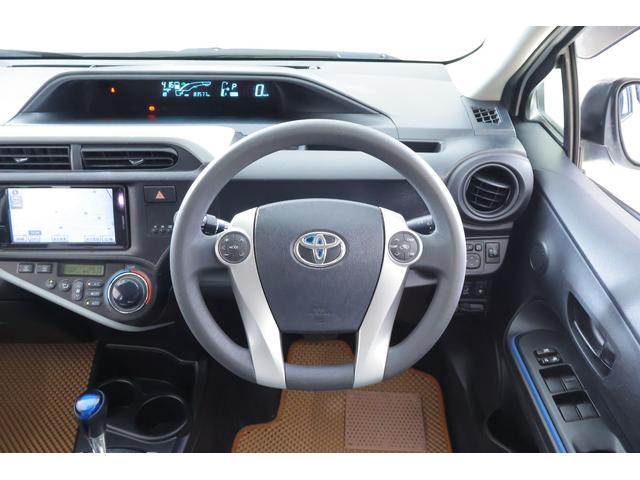 アクア S 純正SDナビ 地デジTV バックカメラ ETC シートヒーター 電動格納ミラー Bluetooth接続 キーレス 横滑り防止装置 ワンオーナー(13枚目)