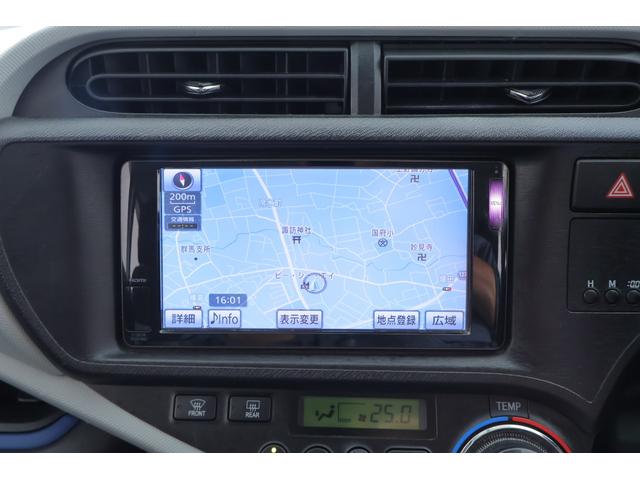 アクア S 純正SDナビ 地デジTV バックカメラ ETC シートヒーター 電動格納ミラー Bluetooth接続 キーレス 横滑り防止装置 ワンオーナー(14枚目)
