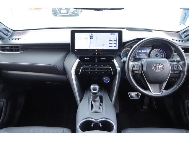 ハリアーハイブリッド Z レザーパッケージ 衝突被害軽減ブレーキ レーダークルーズ 12.3インチJBLプレミアムナビ 地デジTV 全周囲カメラ BSM 車線逸脱警報 クリアランスソナー ETC シートヒーター&クール ステアリングヒーター パワーバックドア デジタルミラー ドラレコ(12枚目)