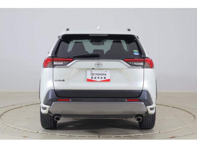 RAV4 G 4WD モデリスタフルエアロ 衝突被害軽減ブレーキ 純正9インチナビ 地デジTV バックカメラ BSM レーダークルーズ 車線逸脱警報 クリアランスソナー オートハイビーム ETC2.0 ドラレコ シートヒーター ステアリングヒーター パワーバックドア(47枚目)