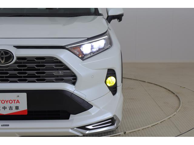 RAV4 G 4WD モデリスタフルエアロ 衝突被害軽減ブレーキ 純正9インチナビ 地デジTV バックカメラ BSM レーダークルーズ 車線逸脱警報 クリアランスソナー オートハイビーム ETC2.0 ドラレコ シートヒーター ステアリングヒーター パワーバックドア(49枚目)