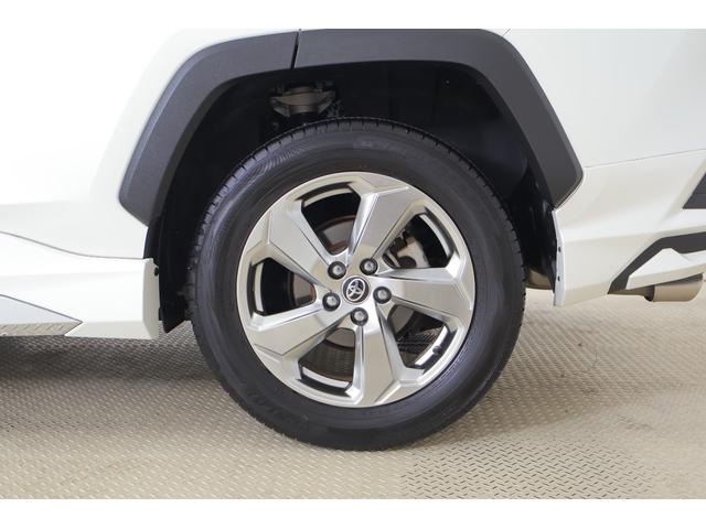 RAV4 G 4WD モデリスタフルエアロ 衝突被害軽減ブレーキ 純正9インチナビ 地デジTV バックカメラ BSM レーダークルーズ 車線逸脱警報 クリアランスソナー オートハイビーム ETC2.0 ドラレコ シートヒーター ステアリングヒーター パワーバックドア(51枚目)