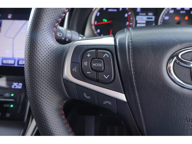 ハリアー プログレス　メタルアンド　レザーパッケージ　モデリスタエアロ　衝突被害軽減ブレーキ　サンルーフ　純正ＪＢＬプレミアムナビ　地デジＴＶ　全周囲カメラ　レーダークルーズ　ＥＴＣ　クリアランスソナー　車線逸脱警報　シートヒーター＆クール　パワーバックドア　前後ドラレコ（23枚目）