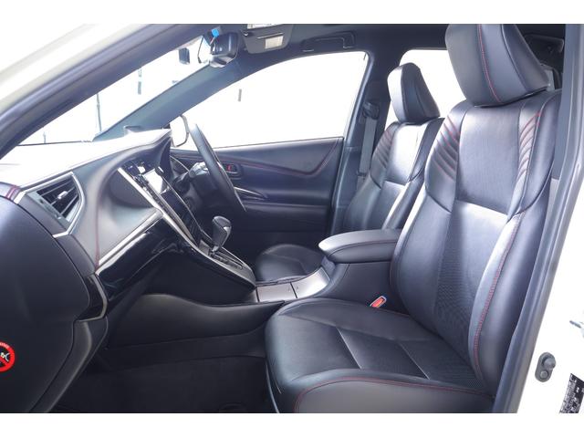 ハリアー プログレス　メタルアンド　レザーパッケージ　モデリスタエアロ　衝突被害軽減ブレーキ　サンルーフ　純正ＪＢＬプレミアムナビ　地デジＴＶ　全周囲カメラ　レーダークルーズ　ＥＴＣ　クリアランスソナー　車線逸脱警報　シートヒーター＆クール　パワーバックドア　前後ドラレコ（42枚目）