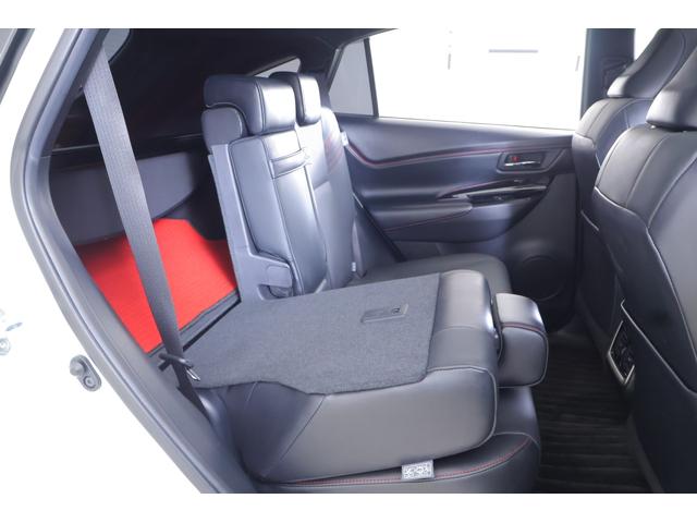 ハリアー プログレス　メタルアンド　レザーパッケージ　モデリスタエアロ　衝突被害軽減ブレーキ　サンルーフ　純正ＪＢＬプレミアムナビ　地デジＴＶ　全周囲カメラ　レーダークルーズ　ＥＴＣ　クリアランスソナー　車線逸脱警報　シートヒーター＆クール　パワーバックドア　前後ドラレコ（46枚目）