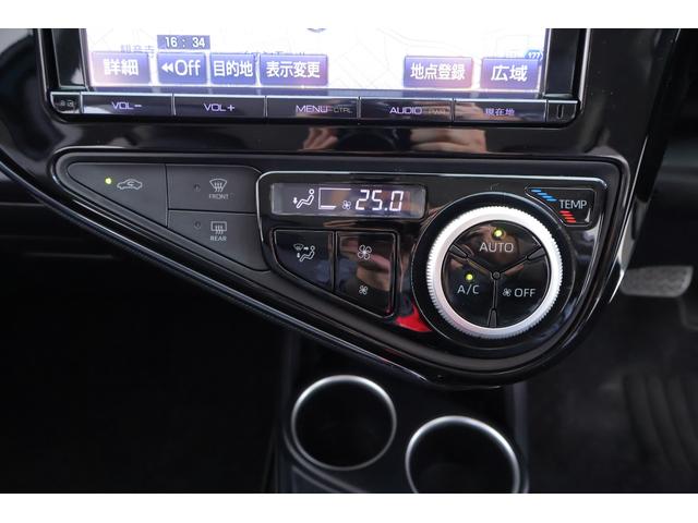 アクア Ｇソフトレザーセレクション　衝突被害軽減ブレーキ　純正９インチナビ　地デジＴＶ　バックカメラ　スマートキー　ＥＴＣ　クルーズコントロール　オートハイビーム　車線逸脱警報　クリアランスソナー　前後ドラレコ　Ｂｌｕｅｔｏｏｔｈ接続　横滑り防止装置（24枚目）