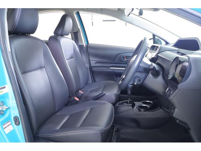 アクア Ｇソフトレザーセレクション　衝突被害軽減ブレーキ　純正９インチナビ　地デジＴＶ　バックカメラ　スマートキー　ＥＴＣ　クルーズコントロール　オートハイビーム　車線逸脱警報　クリアランスソナー　前後ドラレコ　Ｂｌｕｅｔｏｏｔｈ接続　横滑り防止装置（36枚目）