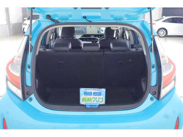 アクア Ｇソフトレザーセレクション　衝突被害軽減ブレーキ　純正９インチナビ　地デジＴＶ　バックカメラ　スマートキー　ＥＴＣ　クルーズコントロール　オートハイビーム　車線逸脱警報　クリアランスソナー　前後ドラレコ　Ｂｌｕｅｔｏｏｔｈ接続　横滑り防止装置（40枚目）