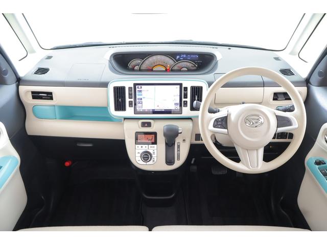 ムーヴキャンバス ＧメイクアップＶＳ　ＳＡＩＩＩ　衝突被害軽減ブレーキ　純正ＳＤナビ　地デジＴＶ　全周囲カメラ　スマートキー　ＥＴＣ　オートハイビーム　車線逸脱警報　シートヒーター　ＬＥＤヘッドライト　両側電動ドア　Ｂｌｕｅｔｏｏｔｈ接続　ドライブレコーダー　横滑防止装置（12枚目）