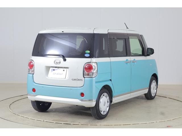 ムーヴキャンバス ＧメイクアップＶＳ　ＳＡＩＩＩ　衝突被害軽減ブレーキ　純正ＳＤナビ　地デジＴＶ　全周囲カメラ　スマートキー　ＥＴＣ　オートハイビーム　車線逸脱警報　シートヒーター　ＬＥＤヘッドライト　両側電動ドア　Ｂｌｕｅｔｏｏｔｈ接続　ドライブレコーダー　横滑防止装置（45枚目）