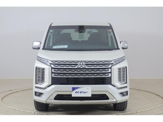 デリカＤ：５ Ｐ　４ＷＤ　衝突被害軽減ブレーキ　純正１０型ナビ　地デジＴＶ　アラウンドビューモニター　スマートキー　ＥＴＣ　レーダークルーズ　車線逸脱警報　オートハイビーム　両側電動ドア　シートヒーター　ステアリングヒーター　電動サイドステップ　前後ドラレコ　パワーバックドア（46枚目）