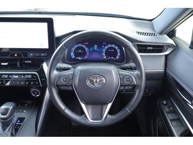 ハリアー G 衝突被害軽減ブレーキ 純正12.3インチDA 地デジTV バックカメラ スマートキー レーダークルーズ 車線逸脱警報 オートハイビーム クリアランスソナー ETC2.0 デジタルミラー ドラレコ パワーシート パワーバックドア LEDライト ワンオーナー(13枚目)