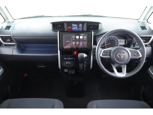 ルーミー カスタムＧ　衝突被害軽減ブレーキ　９インチＤＡ　地デジＴＶ　全周囲カメラ　レーダークルーズ　スマートキー　ＥＴＣ　オートハイビーム　車線逸脱警報　クリアランスソナー　両側電動ドア　シートヒーター　ＬＥＤヘッドライト　前後ドラレコ　横滑り防止装置　ワンオーナー（12枚目）