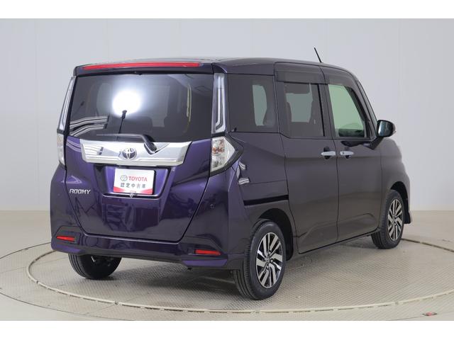 ルーミー カスタムＧ　衝突被害軽減ブレーキ　９インチＤＡ　地デジＴＶ　全周囲カメラ　レーダークルーズ　スマートキー　ＥＴＣ　オートハイビーム　車線逸脱警報　クリアランスソナー　両側電動ドア　シートヒーター　ＬＥＤヘッドライト　前後ドラレコ　横滑り防止装置　ワンオーナー（49枚目）