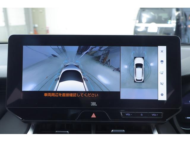 ハリアー Ｚ　レザーパッケージ　モデリスタエアロ　衝突被害軽減ブレーキ　１２．３インチＪＢＬナビ　地デジＴＶ　全周囲カメラ　ＢＳＭ　レーダークルーズ　車線逸脱警報　クリアランスソナー　ＥＴＣ　シートヒーター＆クール　パワーバックドア　デジタルミラー　ドラレコ　ワンオーナー（16枚目）