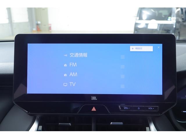 ハリアー Ｚ　レザーパッケージ　モデリスタエアロ　衝突被害軽減ブレーキ　１２．３インチＪＢＬナビ　地デジＴＶ　全周囲カメラ　ＢＳＭ　レーダークルーズ　車線逸脱警報　クリアランスソナー　ＥＴＣ　シートヒーター＆クール　パワーバックドア　デジタルミラー　ドラレコ　ワンオーナー（18枚目）