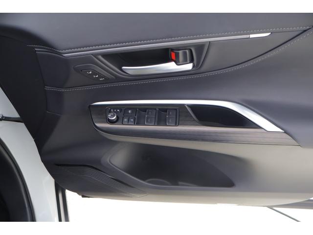 ハリアー Ｚ　レザーパッケージ　モデリスタエアロ　衝突被害軽減ブレーキ　１２．３インチＪＢＬナビ　地デジＴＶ　全周囲カメラ　ＢＳＭ　レーダークルーズ　車線逸脱警報　クリアランスソナー　ＥＴＣ　シートヒーター＆クール　パワーバックドア　デジタルミラー　ドラレコ　ワンオーナー（38枚目）