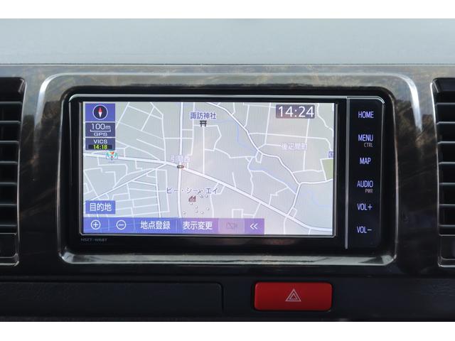 ハイエースバン スーパーＧＬダークプライムＩＩ　４ＷＤ　衝突被害軽減ブレーキ　純正ナビ地デジＴＶ　全周囲カメラ　スマートキー　ＥＴＣ２．０　車線逸脱警報　オートハイビーム　クリアランスソナー　両側電動ドア　ＬＥＤライト　デジタルミラー　ＡＣ１００Ｖ電源　ドラレコ　ワンオーナー（14枚目）