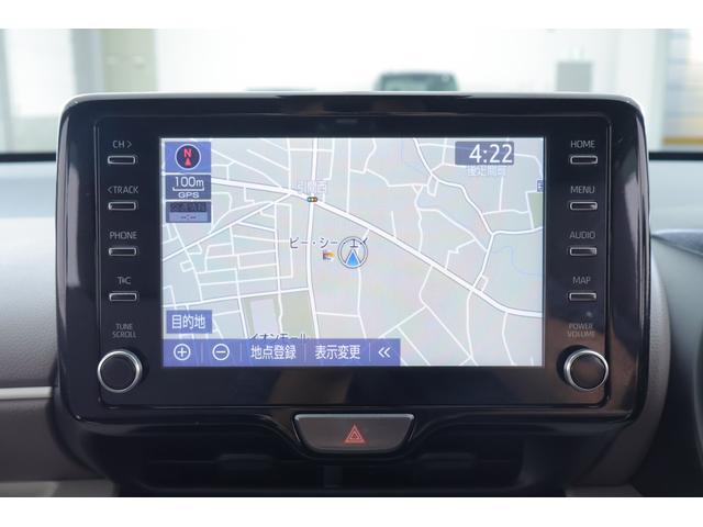 ヤリス ハイブリッドＺ　衝突被害軽減ブレーキ　純正８インチＤＡナビ　地デジＴＶ　全周囲カメラ　ＢＳＭ　スマートキー　ＥＴＣ　レーダークルーズ　オートハイビーム　車線逸脱警報　クリアランスソナー　シートヒーター　先行車発進告知機能　ＬＥＤヘッドライト　横滑り防止装置（14枚目）
