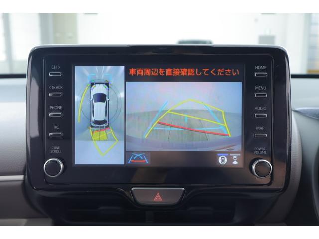 ヤリス ハイブリッドＺ　衝突被害軽減ブレーキ　純正８インチＤＡナビ　地デジＴＶ　全周囲カメラ　ＢＳＭ　スマートキー　ＥＴＣ　レーダークルーズ　オートハイビーム　車線逸脱警報　クリアランスソナー　シートヒーター　先行車発進告知機能　ＬＥＤヘッドライト　横滑り防止装置（15枚目）