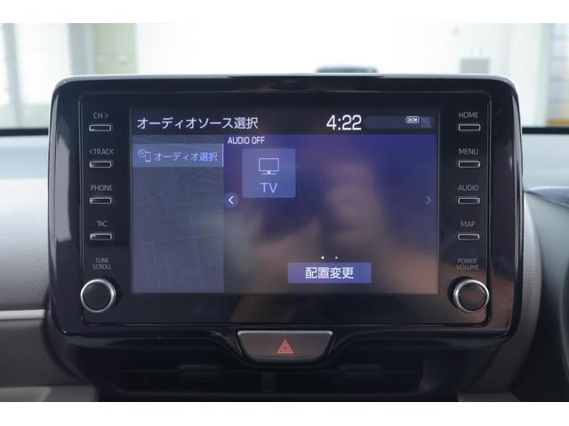ヤリス ハイブリッドＺ　衝突被害軽減ブレーキ　純正８インチＤＡナビ　地デジＴＶ　全周囲カメラ　ＢＳＭ　スマートキー　ＥＴＣ　レーダークルーズ　オートハイビーム　車線逸脱警報　クリアランスソナー　シートヒーター　先行車発進告知機能　ＬＥＤヘッドライト　横滑り防止装置（18枚目）