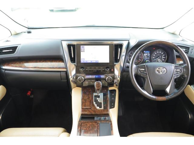 アルファード 2.5G 衝突被害軽減ブレーキ 9インチDAナビ 地デジTV バックカメラ 後席モニター ETC レーダークルーズ BSM 車線逸脱警報 シートヒーター&クール クリアランスソナー デジタルミラー 前後ドラレコ パワーバックドア 3眼LEDライト ワンオーナー(12枚目)