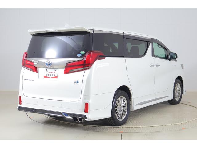 アルファードハイブリッド Ｓ　タイプゴールド　４ＷＤ　モデリスタフルエアロ　サンルーフ　衝突被害軽減ブレーキ　９インチＤＡナビ地デジ　バックカメラ　ＥＴＣ　レーダークルーズ　車線逸脱警報　オートハイビーム　クリアランスソナー　ＡＣ１００Ｖ－１５００Ｗ　パワーバックドア　３眼ＬＥＤライト（53枚目）