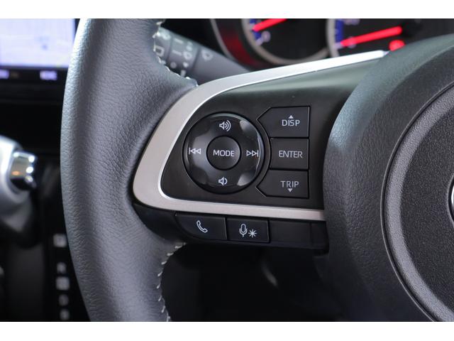 ルーミー カスタムG-T 衝突被害軽減ブレーキ 純正9型ナビ地デジTV バックカメラ スマートキー ETC レーダークルーズ オートハイビーム 車線逸脱警報 コーナーセンサー 両側電動ドア 先行車発進告知機能 LEDライト 純正アルミ Bluetooth接続 横滑防止装置(19枚目)