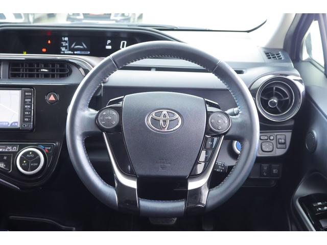 アクア Ｇ　衝突被害軽減ブレーキ　純正ＳＤナビＴＶ　バックカメラ　スマートキー　ＥＴＣ　クルーズコントロール　車線逸脱警報　オートハイビーム　先行車発進告知機能　ドラレコ　Ｂｌｕｅｔｏｏｔｈ接続　横滑り防止装置（13枚目）