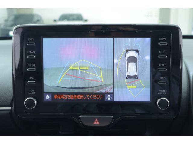 ヤリスクロス ハイブリッドＺ　衝突被害軽減ブレーキ　８インチＤＡ地デジＴＶ　全周囲カメラ　ＢＳＭ　レーダークルーズ　車線逸脱警報　オートハイビーム　クリアランスソナー　ＥＴＣ　パワーシート　シートヒーター　ドラレコ　Ｂｌｕｅｔｏｏｔｈ接続　ＬＥＤヘッドライト　横滑り防止装置（15枚目）