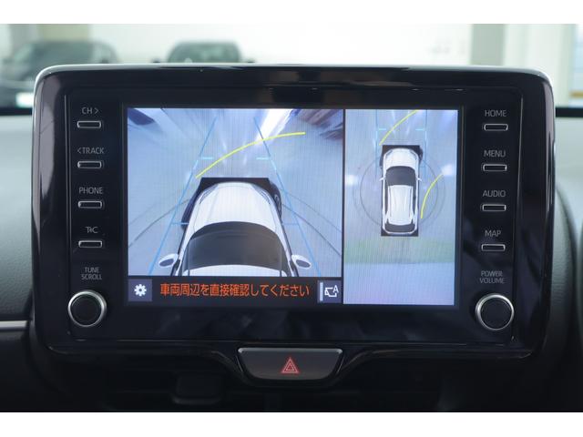ヤリスクロス ハイブリッドＺ　衝突被害軽減ブレーキ　８インチＤＡ地デジＴＶ　全周囲カメラ　ＢＳＭ　レーダークルーズ　車線逸脱警報　オートハイビーム　クリアランスソナー　ＥＴＣ　パワーシート　シートヒーター　ドラレコ　Ｂｌｕｅｔｏｏｔｈ接続　ＬＥＤヘッドライト　横滑り防止装置（16枚目）