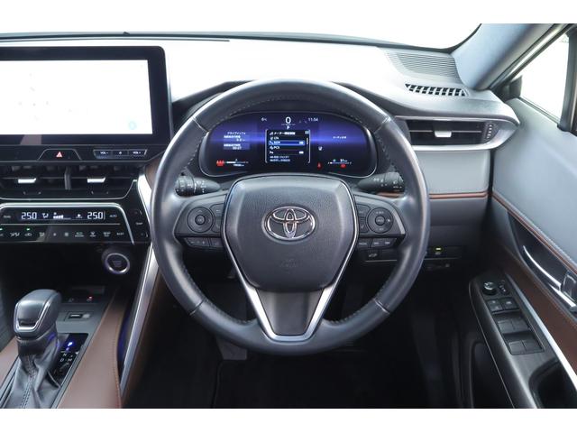 ハリアー Ｇ　衝突被害軽減ブレーキ　純正１２．３インチＤＡ　地デジＴＶ　バックカメラ　スマートキー　ＢＳＭ　レーダークルーズ　車線逸脱警報　オートハイビーム　クリアランスソナー　ＥＴＣ　デジタルミラー　ドラレコ　パワーシート　パワーバックドア　ＬＥＤライト　ワンオーナー（13枚目）