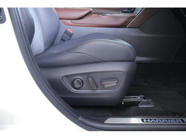 ハリアー Ｇ　衝突被害軽減ブレーキ　純正１２．３インチＤＡ　地デジＴＶ　バックカメラ　スマートキー　ＢＳＭ　レーダークルーズ　車線逸脱警報　オートハイビーム　クリアランスソナー　ＥＴＣ　デジタルミラー　ドラレコ　パワーシート　パワーバックドア　ＬＥＤライト　ワンオーナー（36枚目）