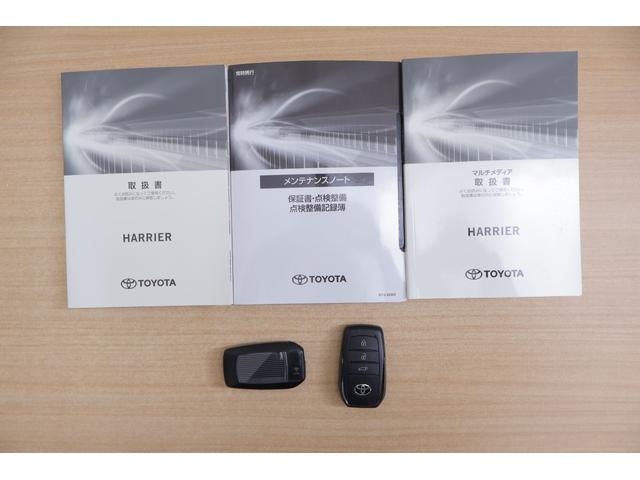 ハリアー Ｇ　衝突被害軽減ブレーキ　純正１２．３インチＤＡ　地デジＴＶ　バックカメラ　スマートキー　ＢＳＭ　レーダークルーズ　車線逸脱警報　オートハイビーム　クリアランスソナー　ＥＴＣ　デジタルミラー　ドラレコ　パワーシート　パワーバックドア　ＬＥＤライト　ワンオーナー（51枚目）