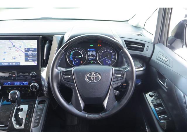 アルファードハイブリッド ＳＲ　Ｃパッケージ　４ＷＤ　衝突被害軽減ブレーキ　ＪＢＬナビ　地デジＴＶ　全周囲カメラ　１３．３インチリアエンター　レーダークルーズ　車線逸脱警報　ＢＳＭ　デジタルミラー　ドラレコ　シートヒーター＆クール　ステアリングヒーター　３眼ＬＥＤライト　パワーバックドア（13枚目）