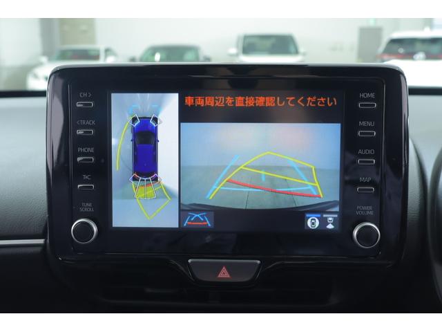 ヤリスクロス ハイブリッドＺ　衝突被害軽減ブレーキ　レーダークルーズ　８インチＤＡナビ　地デジＴＶ　全周囲カメラ　ＢＳＭ　オートハイビーム　車線逸脱警報　クリアランスソナー　スマートキー　ＥＴＣ　シートヒーター　ステアリングヒーター　ドラレコ　ＬＥＤヘッドライト（15枚目）