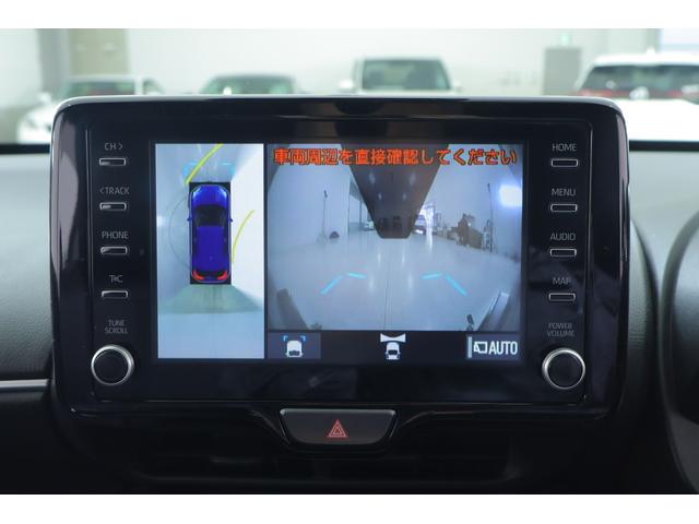 ヤリスクロス ハイブリッドＺ　衝突被害軽減ブレーキ　レーダークルーズ　８インチＤＡナビ　地デジＴＶ　全周囲カメラ　ＢＳＭ　オートハイビーム　車線逸脱警報　クリアランスソナー　スマートキー　ＥＴＣ　シートヒーター　ステアリングヒーター　ドラレコ　ＬＥＤヘッドライト（16枚目）