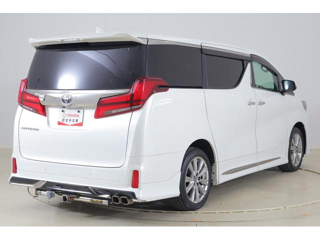 アルファード 2.5S タイプゴールド 4WD モデリスタフルエアロ 衝突被害軽減ブレーキ 純正9インチDA バックカメラ 後席モニター デジタルミラー レーダークルーズ 車線逸脱警報 クリアランスソナー 両側電動ドア パワーバックドア 3眼LEDライト ワンオーナー(47枚目)