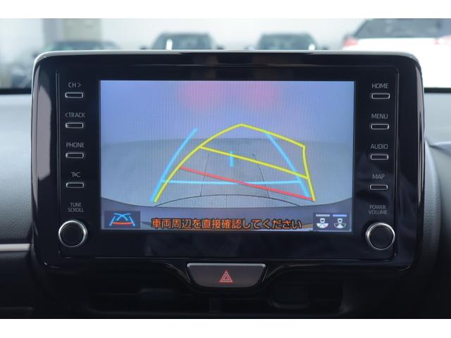 ヤリス ハイブリッドZ 衝突被害軽減ブレーキ 純正8インチDAナビ 全周囲カメラ スマートキー ETC レーダークルーズ オートハイビーム 車線逸脱警報 シートヒーター 先行車発進告知機能 Bluetooth接続 LEDヘッドライト 横滑り防止装置 ワンオーナー(15枚目)