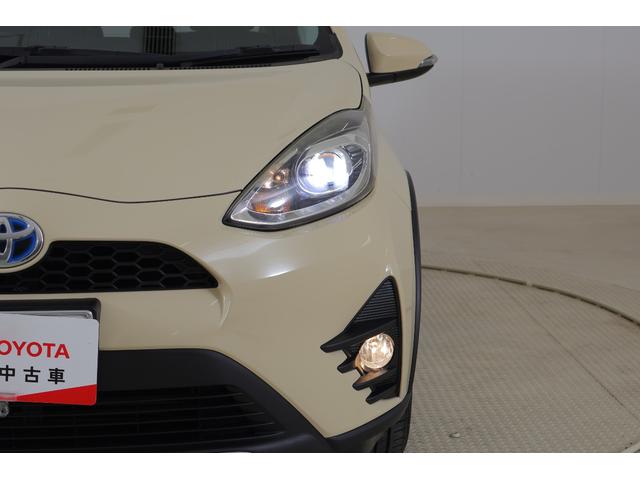 アクア クロスオーバー　衝突被害軽減ブレーキ　純正ＳＤナビ　地デジＴＶ　バックカメラ　スマートキー　ＥＴＣ　オートハイビーム　車線逸脱警報　シートヒーター　先行車発進告知機能　Ｂｌｕｅｔｏｏｔｈ接続　ＬＥＤヘッドライト　純正アルミ　横滑り防止装置（39枚目）