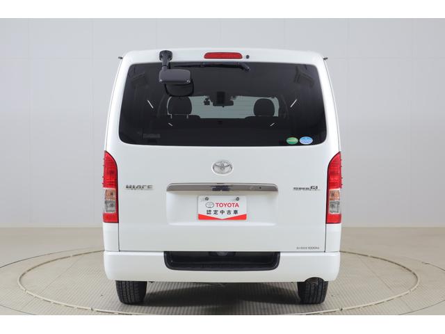 ハイエースバン スーパーＧＬ　ダークプライムＩＩ　衝突被害軽減ブレーキ　９インチナビ　地デジＴＶ　全周囲カメラ　スマートキー　ＥＴＣ　車線逸脱警報　オートハイビーム　電動格納ミラー　ＬＥＤヘッドライト　ＡＣ１００Ｖ電源　Ｂｌｕｅｔｏｏｔｈ接続　ドラレコ　横滑り防止装置（43枚目）