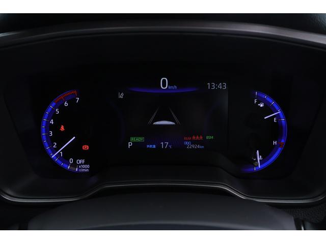 カローラツーリング ハイブリッド　ダブルバイビー　衝突被害軽減ブレーキ　ＢＳＭ　純正９インチＤＡナビ　バックカメラ　ＥＴＣ２．０　レーダークルーズ　車線逸脱警報　オートハイビーム　クリアランスソナー　シートヒーター　ステアリングヒーター　ドラレコ　ＬＥＤヘッドライト　当社試乗車（17枚目）