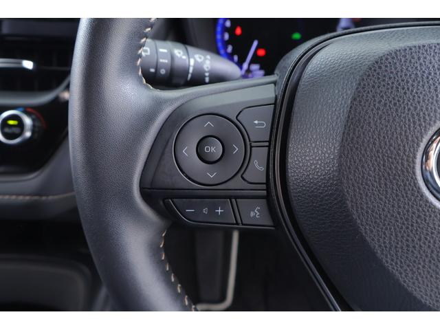 カローラツーリング ハイブリッド　ダブルバイビー　衝突被害軽減ブレーキ　ＢＳＭ　純正９インチＤＡナビ　バックカメラ　ＥＴＣ２．０　レーダークルーズ　車線逸脱警報　オートハイビーム　クリアランスソナー　シートヒーター　ステアリングヒーター　ドラレコ　ＬＥＤヘッドライト　当社試乗車（21枚目）