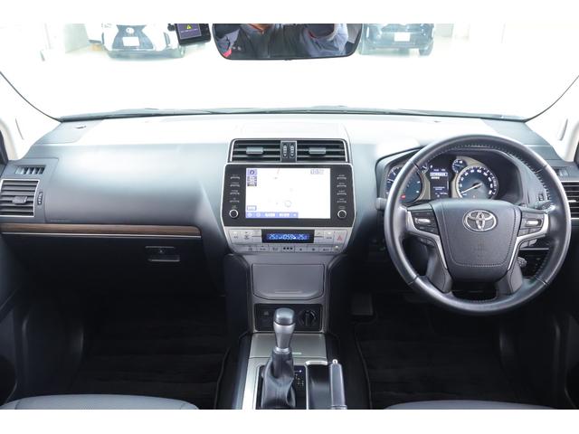 ランドクルーザープラド TX Lパッケージ4WD TRDエアロ 衝突被害軽減ブレーキ 9インチDAナビ 地デジTV 全周囲カメラ BSM 前後ドラレコ ETC2.0 レーダークルーズ 車線逸脱警報 オートハイビーム クリアランスソナー 本革 シートヒーター&クール LEDヘッドライト(12枚目)