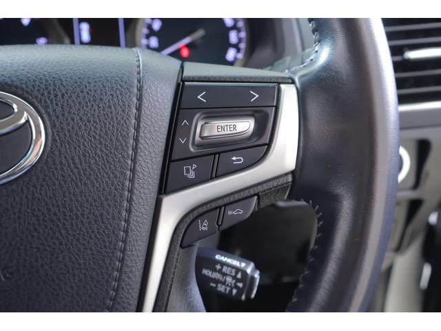 ランドクルーザープラド TX Lパッケージ4WD TRDエアロ 衝突被害軽減ブレーキ 9インチDAナビ 地デジTV 全周囲カメラ BSM 前後ドラレコ ETC2.0 レーダークルーズ 車線逸脱警報 オートハイビーム クリアランスソナー 本革 シートヒーター&クール LEDヘッドライト(25枚目)